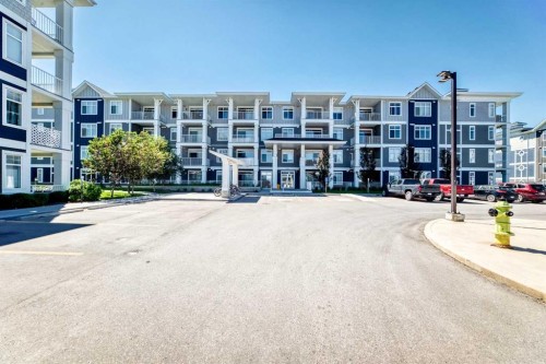 402-300 Auburn Meadows Common Se, Calgary, AB - Outdoor With Balcony With Facade