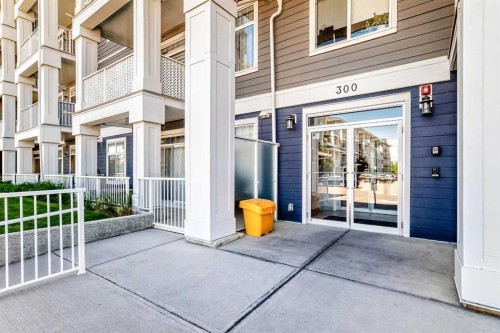 402-300 Auburn Meadows Common Se, Calgary, AB - Outdoor With Balcony