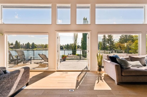 120 Lake Placid Green Se, Calgary, AB - Indoor Photo Showing Living Room