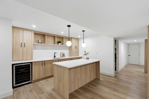 908 Stonehaven Road Sw, Calgary, AB - Indoor Photo Showing Kitchen