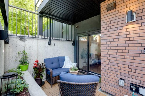 11-1709 35 Avenue Sw, Calgary, AB - Outdoor With Deck Patio Veranda With Exterior