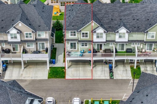 418 Copperstone Manor Se, Calgary, AB - Outdoor With Deck Patio Veranda