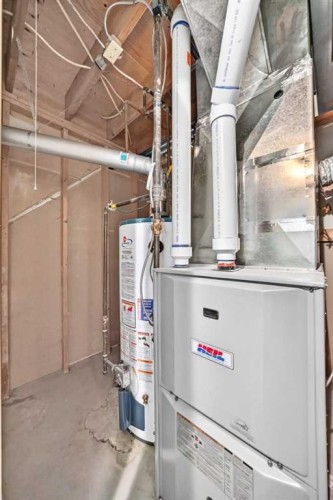 91 Cedarwood Hill Sw, Calgary, AB - Indoor Photo Showing Basement