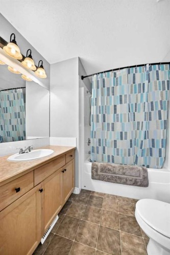 5-2002 22 Avenue, Bowden, AB - Indoor Photo Showing Bathroom