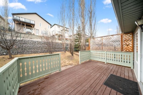 41 Bow Ridge Drive, Cochrane, AB - Outdoor With Deck Patio Veranda With Exterior