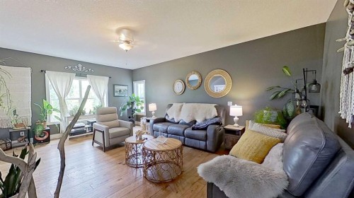 24-33049 Range Road 12, Rural Mountain View County, AB - Indoor Photo Showing Living Room