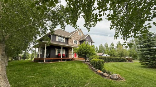 24-33049 Range Road 12, Rural Mountain View County, AB - Outdoor With Deck Patio Veranda