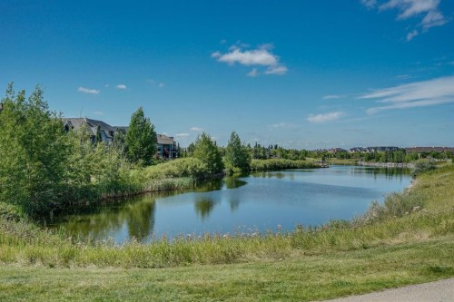 137 Prestwick Mews Se, Calgary, AB - Outdoor With Body Of Water With View