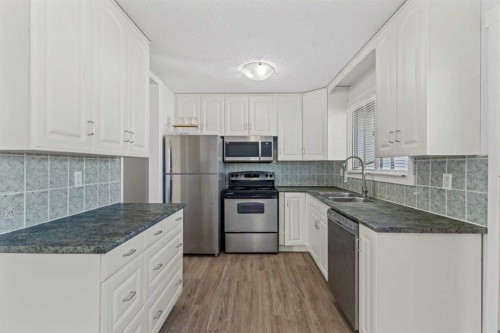 187 Falwood Way Ne, Calgary, AB - Indoor Photo Showing Kitchen With Double Sink With Upgraded Kitchen