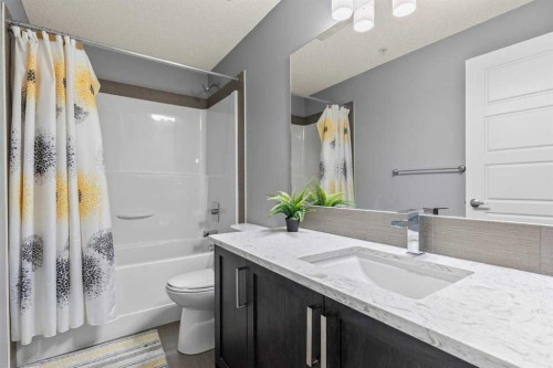 114-6703 New Brighton Avenue Se, Calgary, AB - Indoor Photo Showing Bathroom