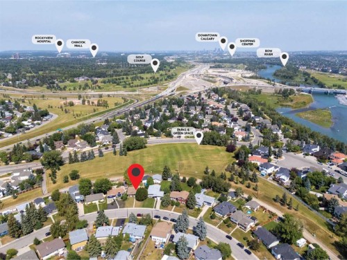 331 Queensland Circle Se, Calgary, AB - Outdoor With View