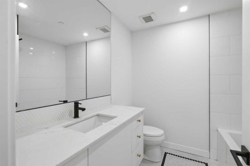 307-8445 Broadcast Avenue Sw, Calgary, AB - Indoor Photo Showing Bathroom