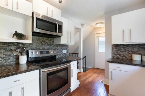 56 Deersaxon Circle Se, Calgary, AB - Indoor Photo Showing Kitchen With Stainless Steel Kitchen With Upgraded Kitchen