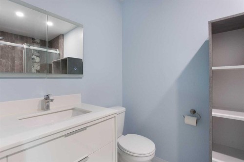 3627 Cedarille Drive Sw, Calgary, AB - Indoor Photo Showing Bathroom