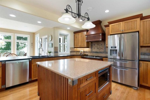 57-39408 Range Road 21, Rural Lacombe County, AB - Indoor Photo Showing Kitchen