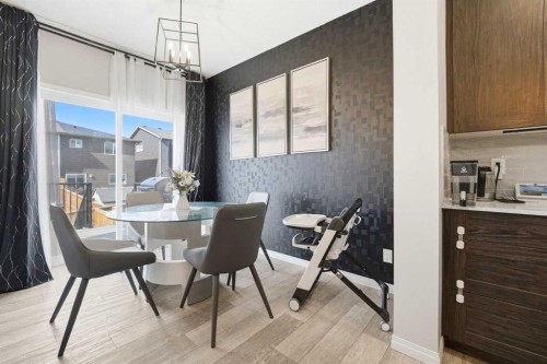 121 Carringvue Park Nw, Calgary, AB - Indoor Photo Showing Dining Room