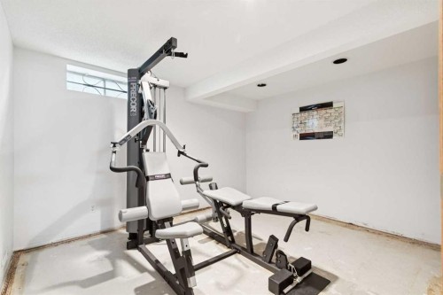 10220 Brookpark Boulevard Sw, Calgary, AB - Indoor Photo Showing Gym Room