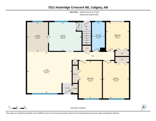 7511 Huntridge Crescent Ne, Calgary, AB 