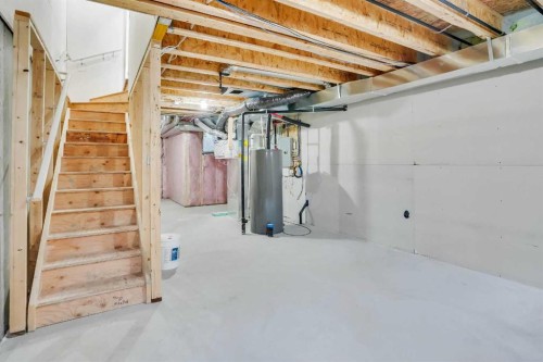 106-116 Saddlestone Heath Ne, Calgary, AB - Indoor Photo Showing Basement