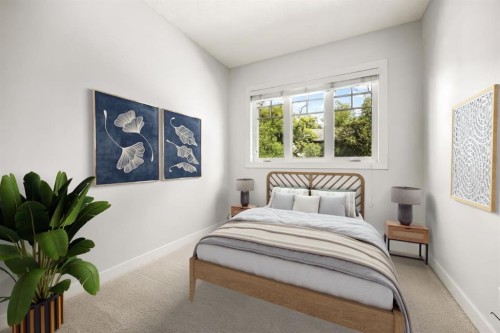 106-108 25 Avenue Sw, Calgary, AB - Indoor Photo Showing Bedroom