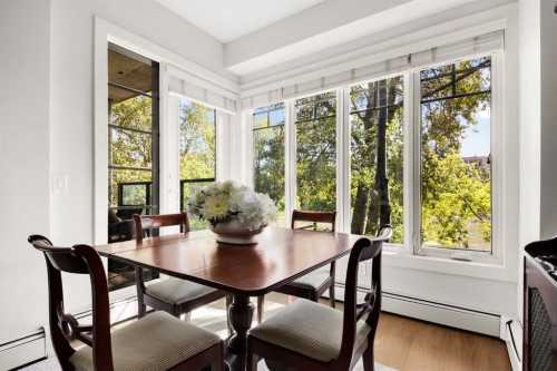 106-108 25 Avenue Sw, Calgary, AB - Indoor Photo Showing Dining Room