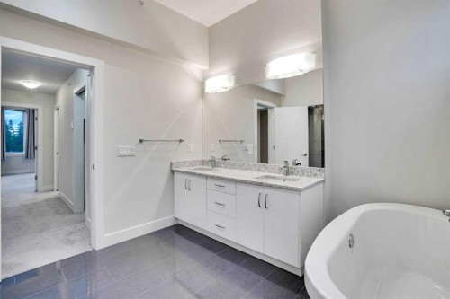 207-20 Brentwood Common Nw, Calgary, AB - Indoor Photo Showing Bathroom