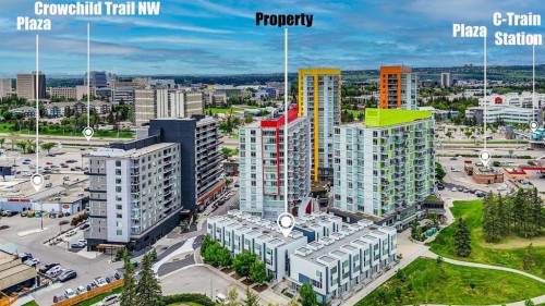207-20 Brentwood Common Nw, Calgary, AB - Outdoor With View