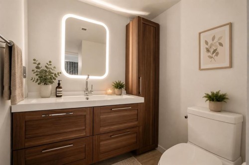2911-221 6 Avenue Se, Calgary, AB - Indoor Photo Showing Bathroom