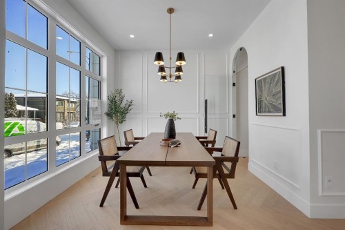 2825 30 Street Sw, Calgary, AB - Indoor Photo Showing Dining Room
