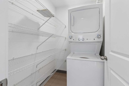 1001-24 Rivercrest Drive, Cochrane, AB - Indoor Photo Showing Laundry Room