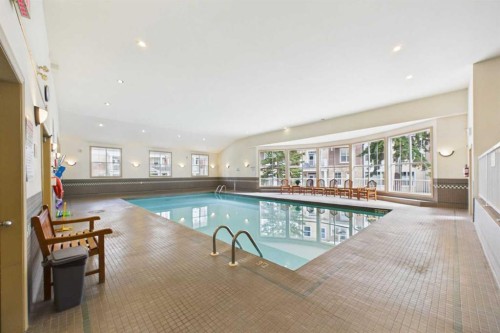 254-3000 Marda Link Sw, Calgary, AB - Indoor Photo Showing Other Room With In Ground Pool