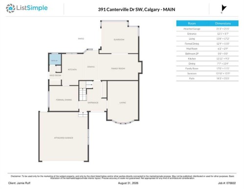 391 Canterville Drive Sw, Calgary, AB 