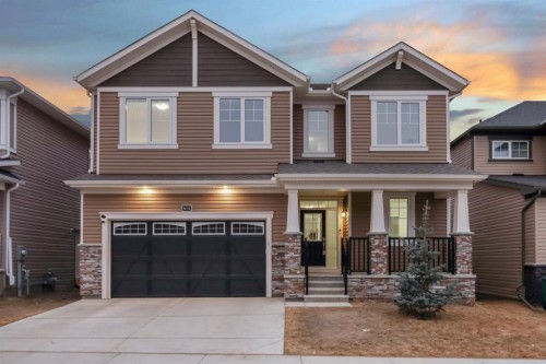 610 Southwinds Close Sw, Airdrie, AB - Outdoor With Deck Patio Veranda With Facade