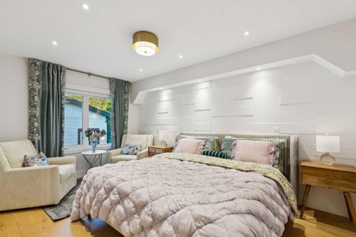 16 Calandar Road Nw, Calgary, AB - Indoor Photo Showing Bedroom