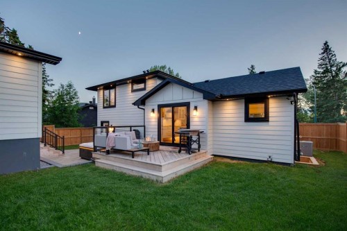 16 Calandar Road Nw, Calgary, AB - Outdoor With Deck Patio Veranda With Exterior