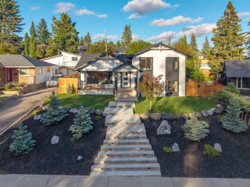 16 Calandar Road Nw, Calgary, AB - Outdoor With Deck Patio Veranda