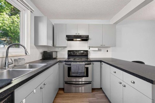 538 Woodbine Boulevard Sw, Calgary, AB - Indoor Photo Showing Kitchen With Double Sink