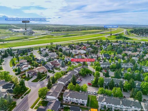 538 Woodbine Boulevard Sw, Calgary, AB - Outdoor With View