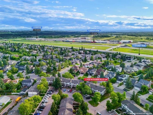 538 Woodbine Boulevard Sw, Calgary, AB - Outdoor With View