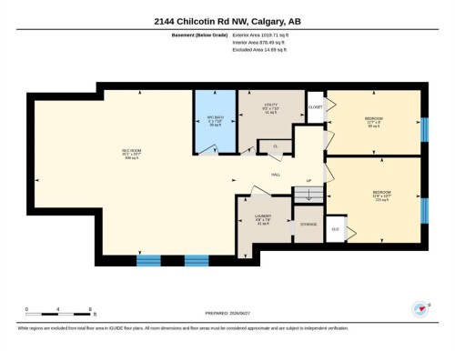 2144 Chilcotin Road Nw, Calgary, AB 
