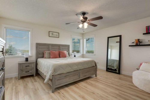 156 Camden Court, Strathmore, AB - Indoor Photo Showing Bedroom