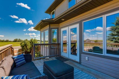 156 Camden Court, Strathmore, AB - Outdoor With Deck Patio Veranda With Exterior
