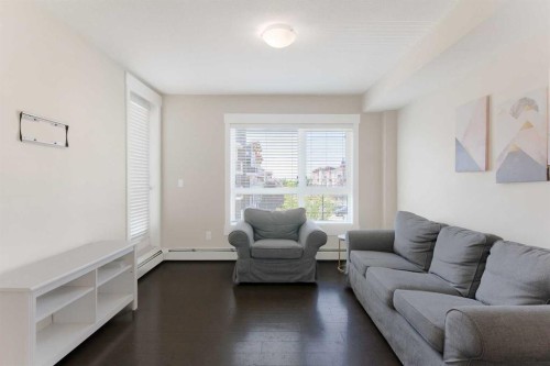 6305-302 Skyview Ranch Drive Ne, Calgary, AB - Indoor Photo Showing Living Room