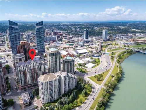1008-1111 6 Avenue Sw, Calgary, AB - Outdoor With View