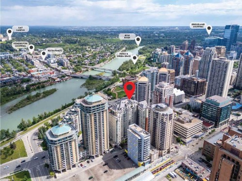 1008-1111 6 Avenue Sw, Calgary, AB - Outdoor With View