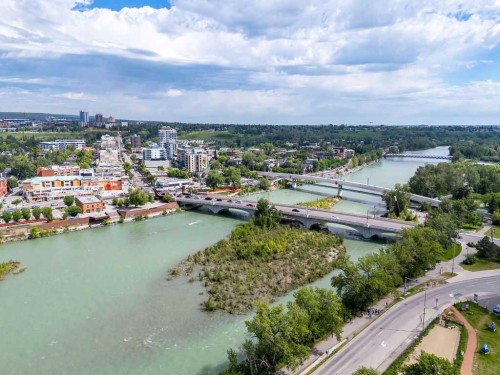 1008-1111 6 Avenue Sw, Calgary, AB - Outdoor With Body Of Water With View