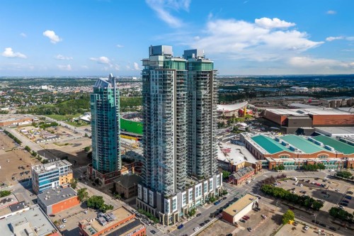 3903-1122 3 Street Se, Calgary, AB - Outdoor With View