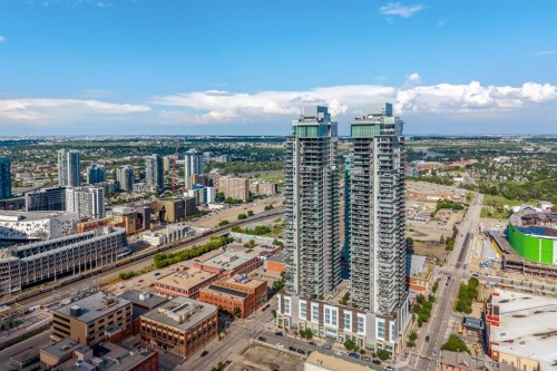 3903-1122 3 Street Se, Calgary, AB - Outdoor With View