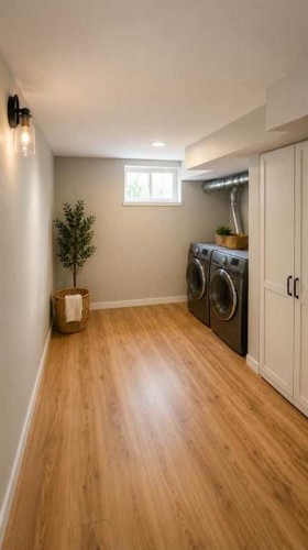 618 11 Avenue Ne, Calgary, AB - Indoor Photo Showing Laundry Room