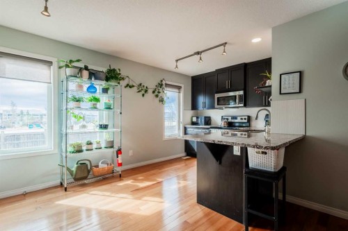 1310 Auburn Bay Square Se, Calgary, AB - Indoor Photo Showing Kitchen With Upgraded Kitchen